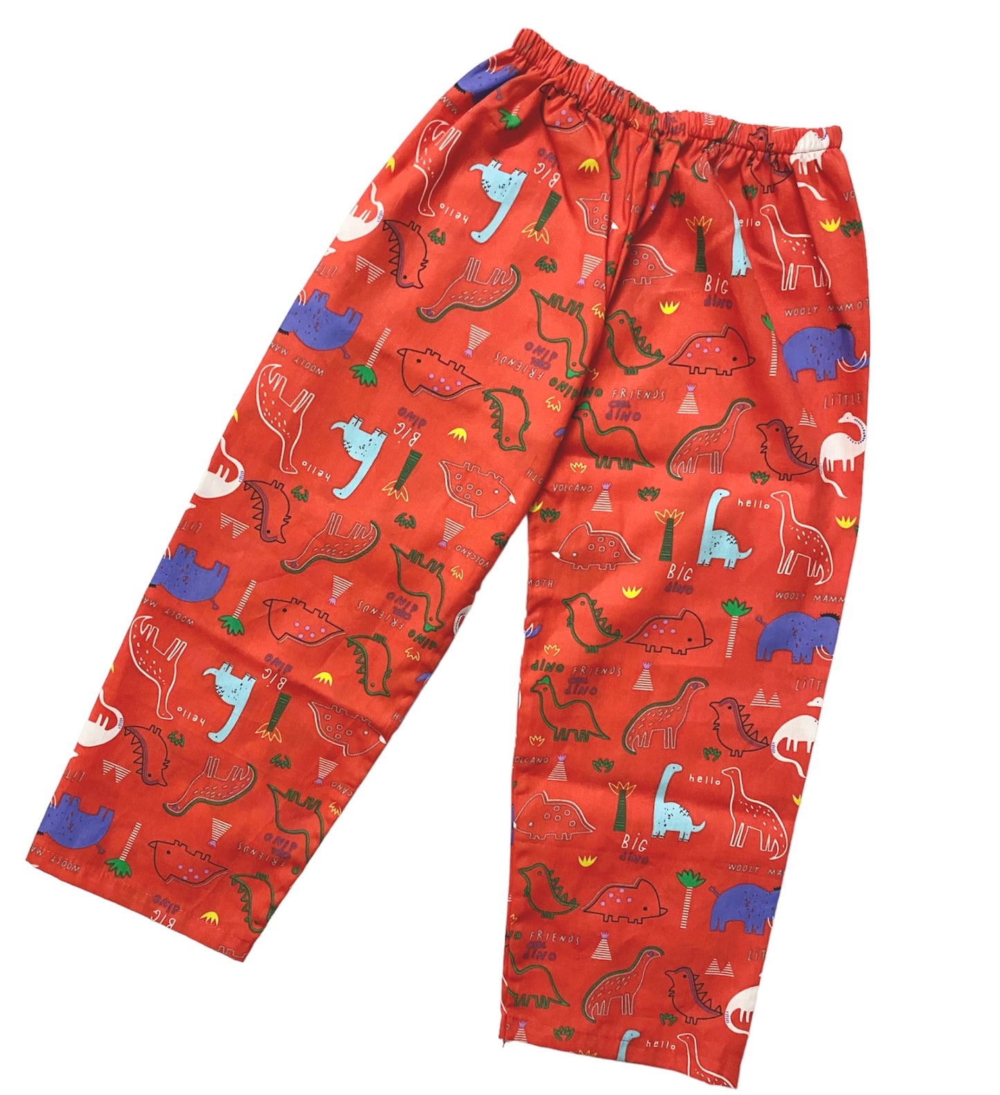 Red Print Night suit - Half Sleeve (Red)