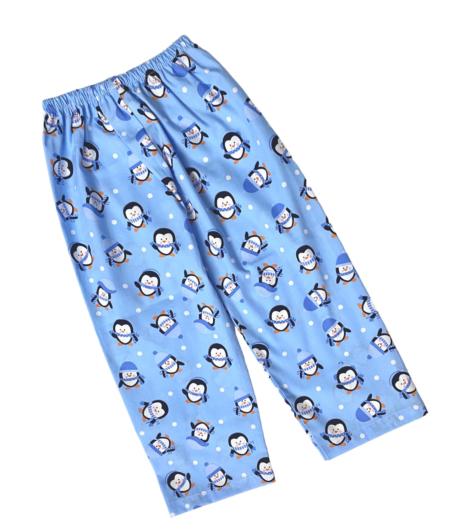 Penguin Print Night suit - Full Sleeve (Blue)